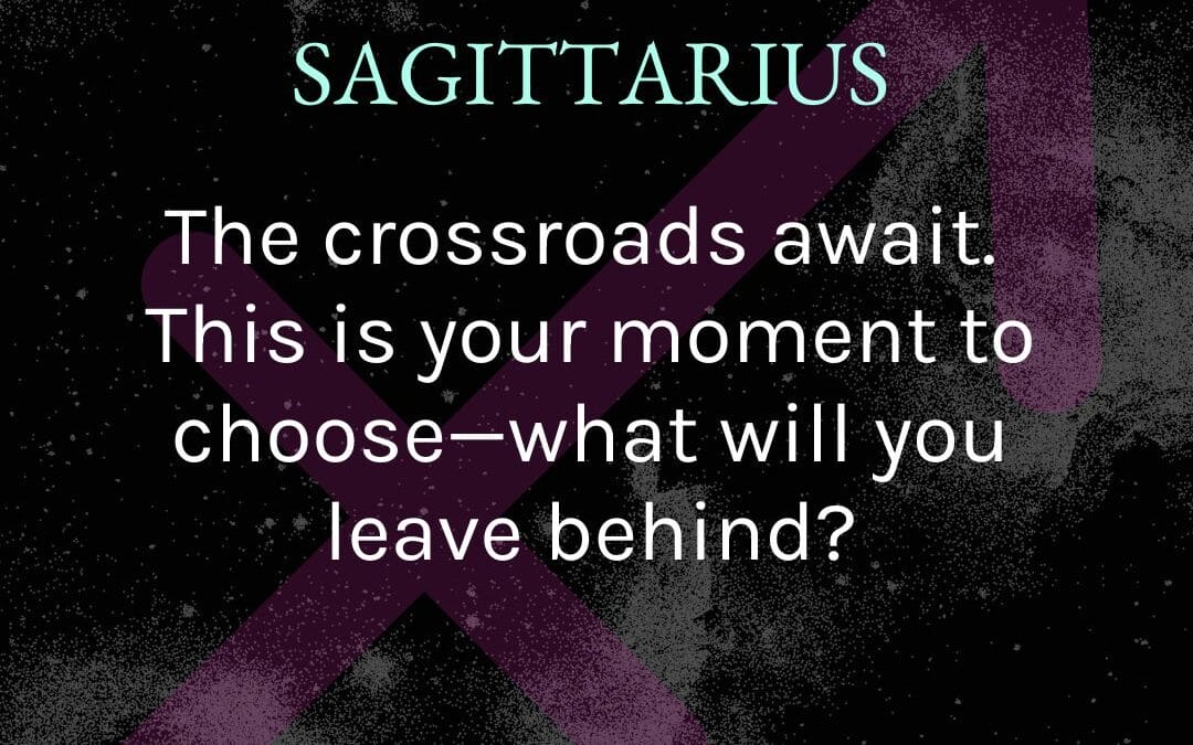 Sagittarius – January 2025 Tarotscope