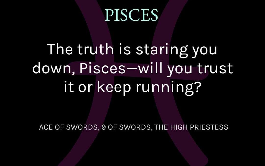 Pisces- March 2025 Tarotscope