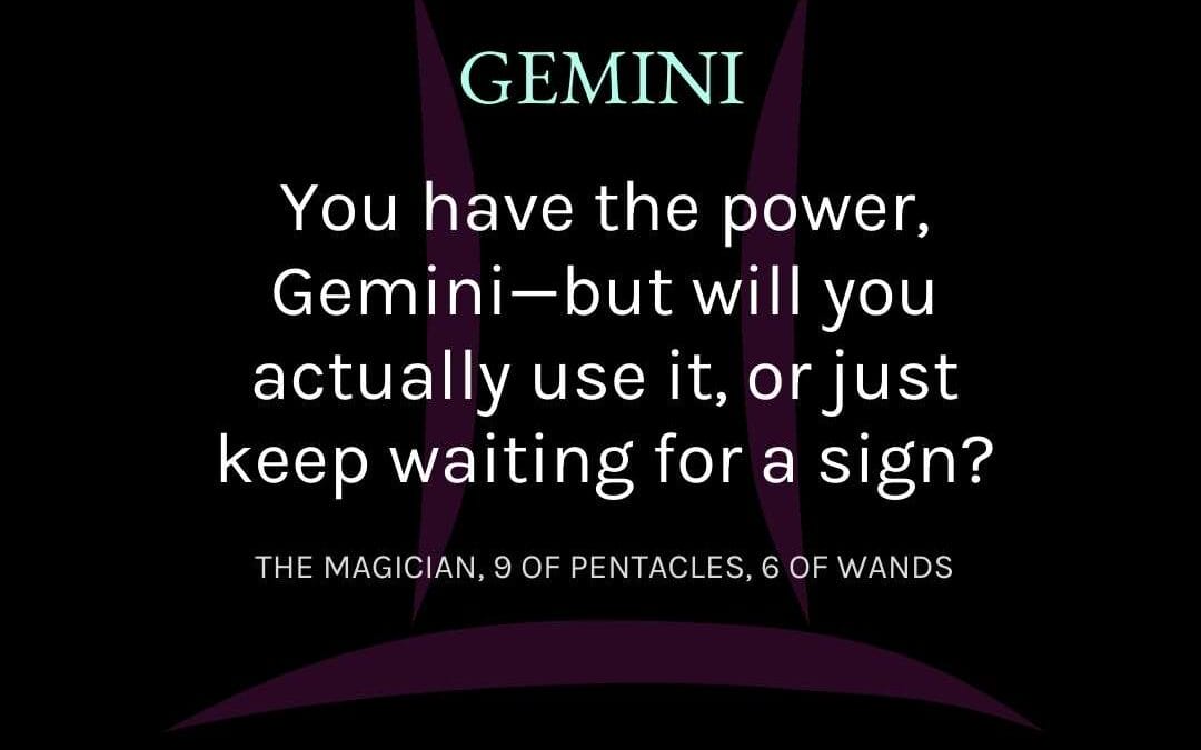 Gemini- March 2025 Tarotscope