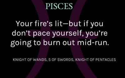 Pisces- April 2025 Tarotscope