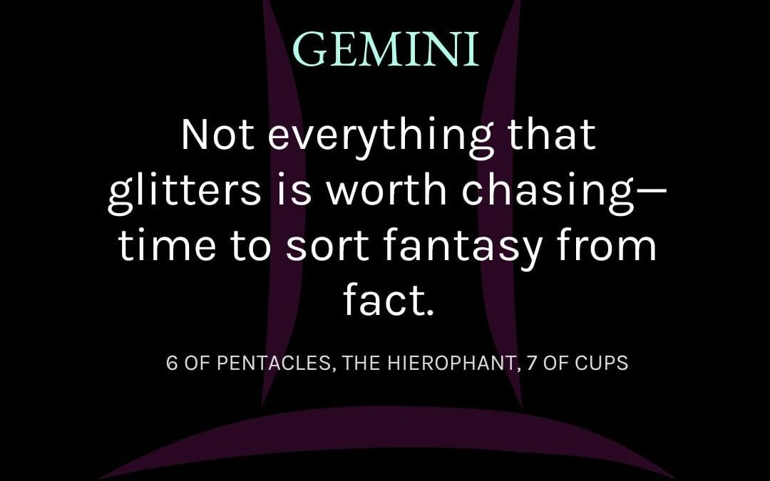 Gemini- April 2025 Tarotscope