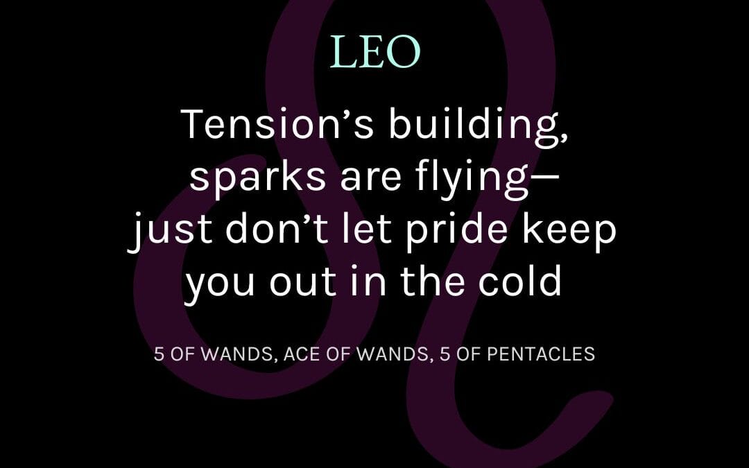 Leo- April 2025 Tarotscope