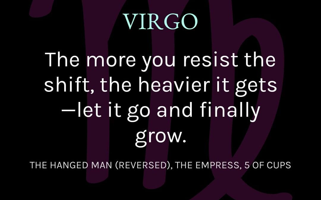 Virgo- April 2025 Tarotscope