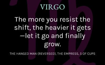 Virgo- April 2025 Tarotscope