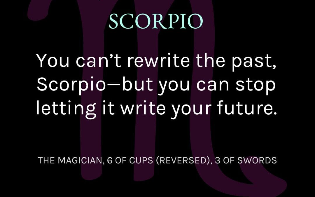 Scorpio- April 2025 Tarotscope